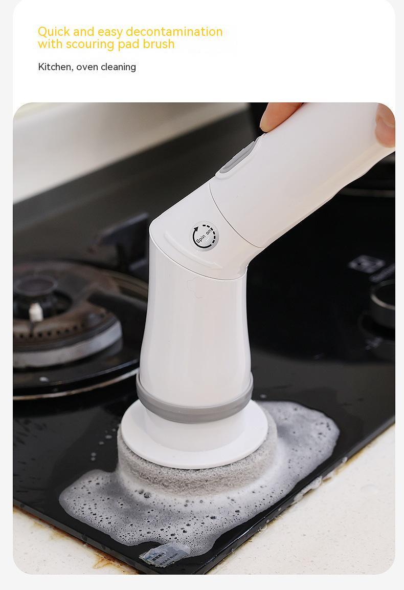 Transform your cleaning routine with this versatile, easy-to-use electric scrubber that brings professional-level cleanliness to your home