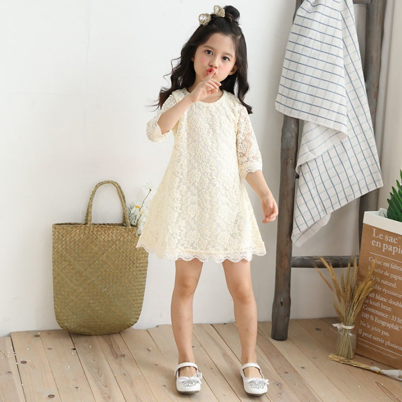Girls spring and summer dress