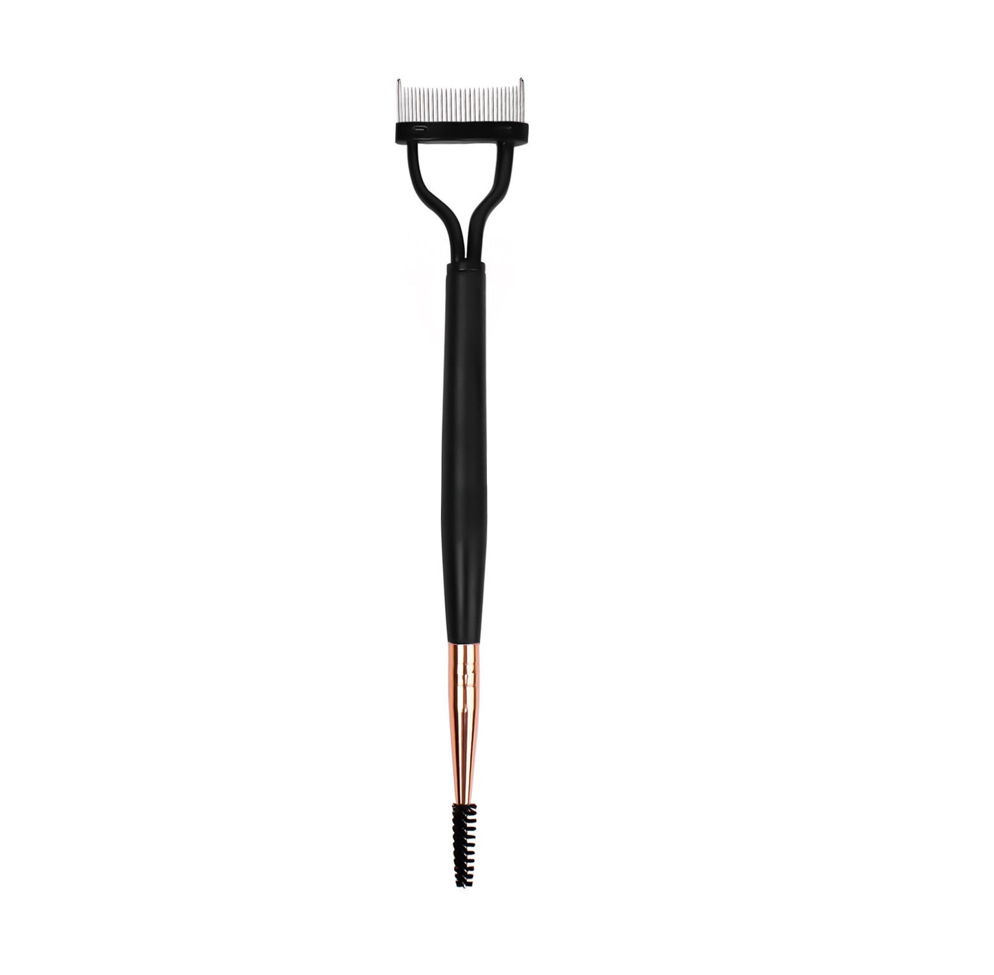 Steel Tooth Double Head Brow Groomer Mascara Brush Tool