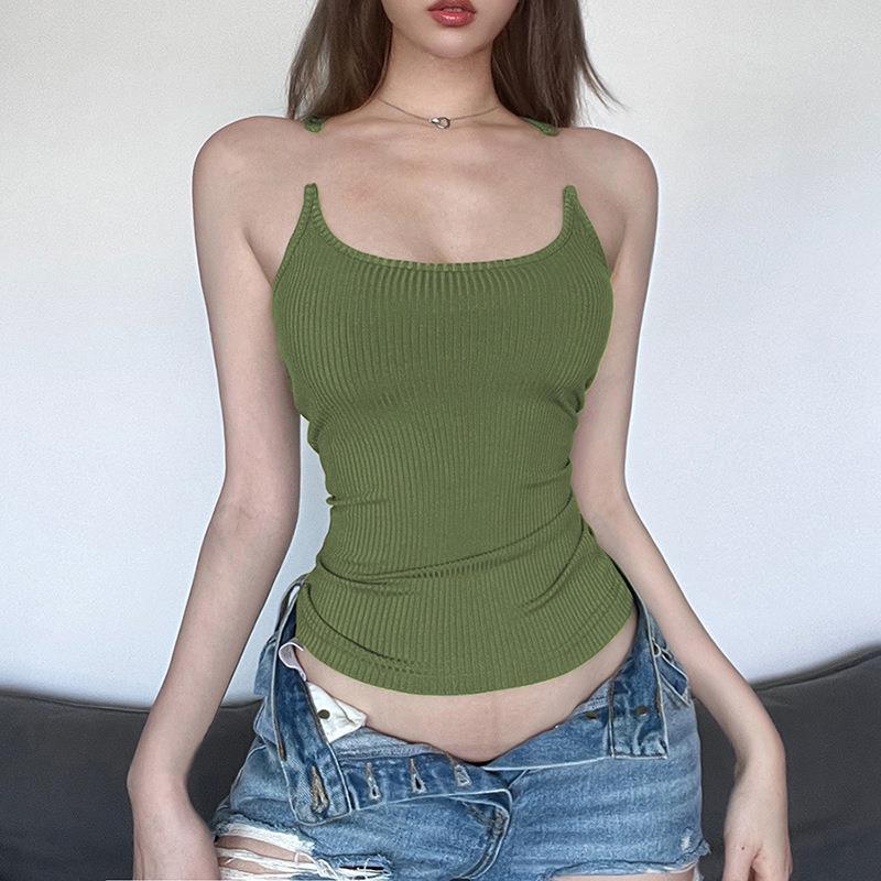 Invisible Camisole Vest Ins Fashion Slim U-neck Top Summer Women's Clothing