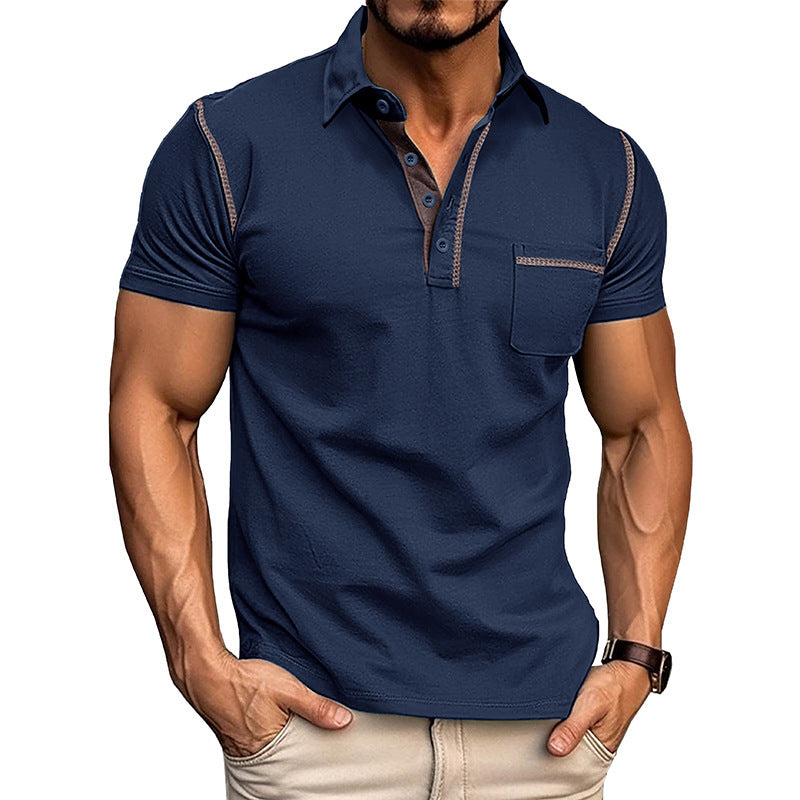 Men's Short-sleeved Quick-dry Casual Polo Shirt