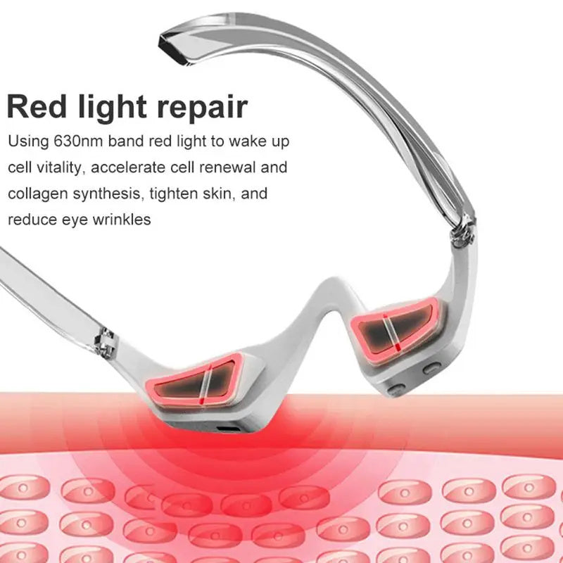 3D Eye Beauty Instrument – Micro-Current Pulse Eye Massager for Wrinkles, Dark Circles & Puffiness Relief | Infinity Bazaar