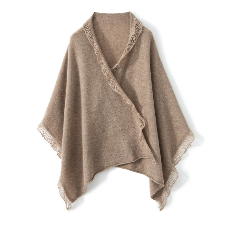 Cashmere Women's Thin Warm Single-strand Scarf