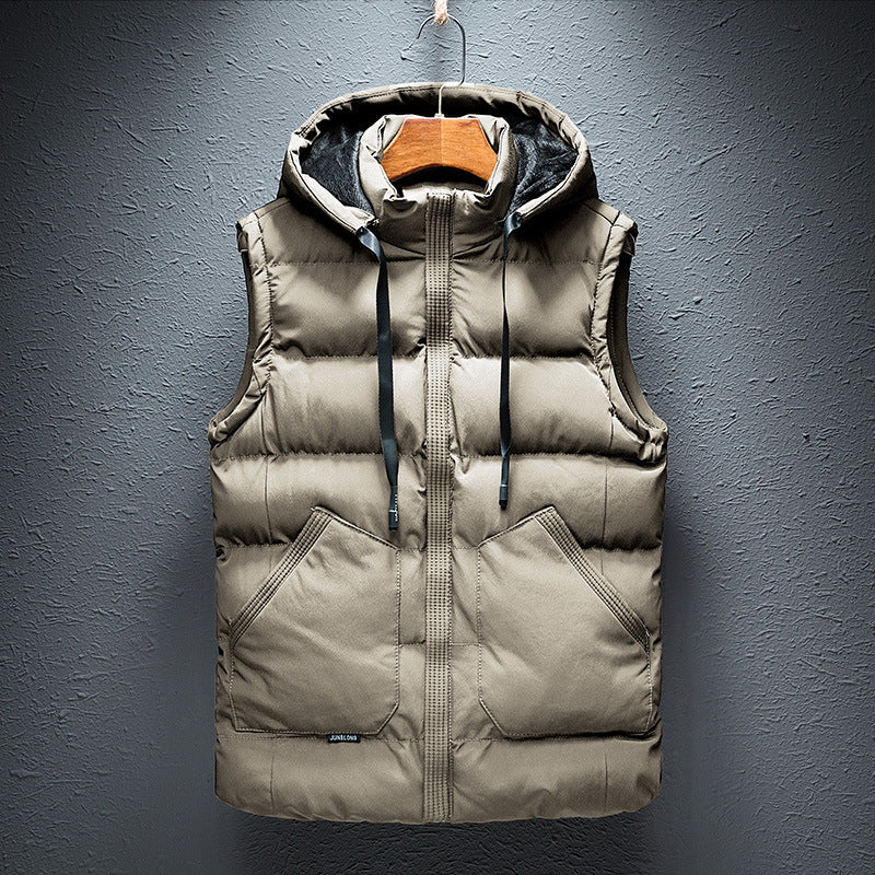 Fashion Cardigan Men's Vest Trend Jacket