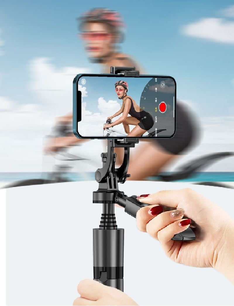 360° Auto Face Tracking Smart Gimbal – AI Phone Stabilizer with Gesture Control & Tripod Support for Vlog & Live Streaming | Infinity Bazaar