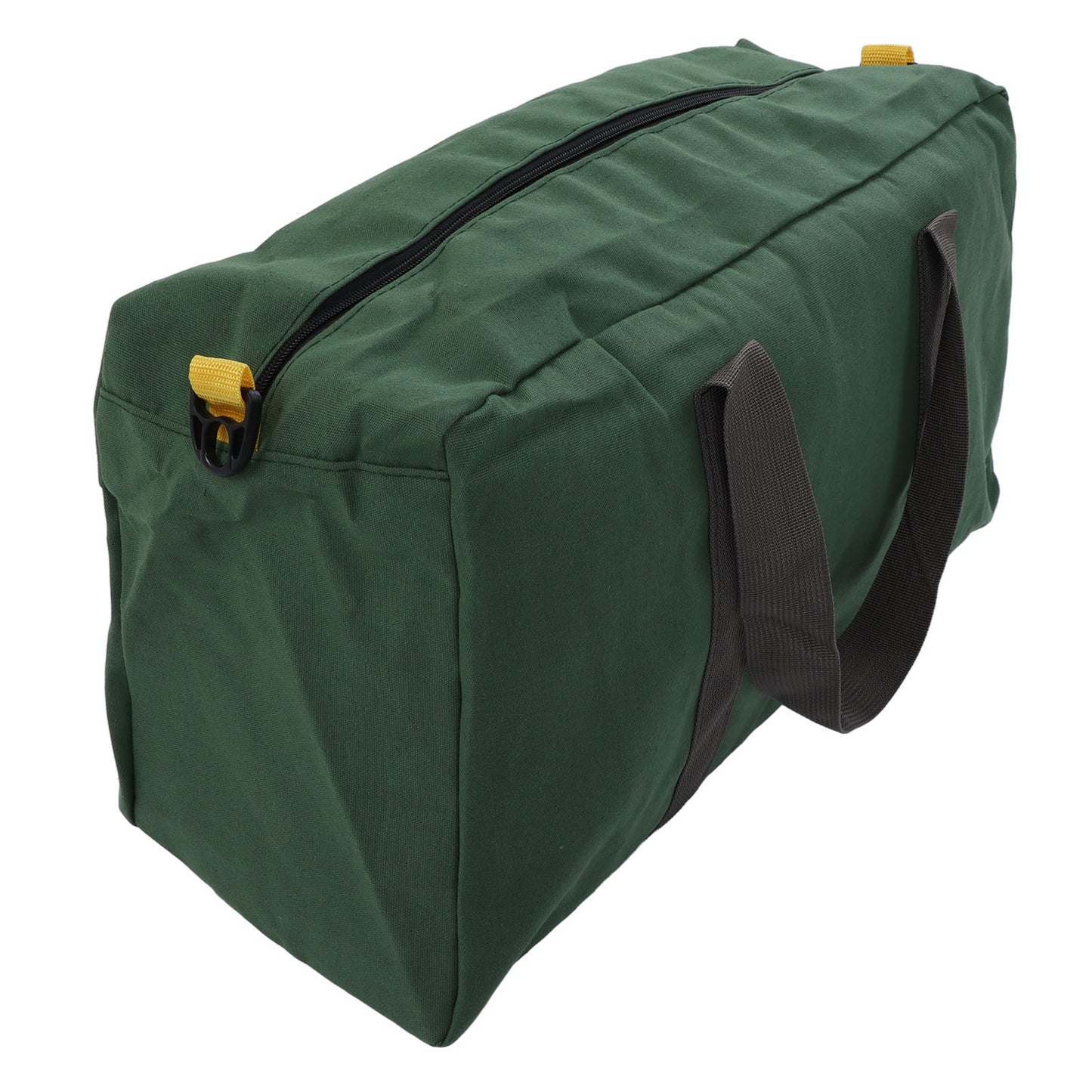 Hand Tool Bag Waterproof Heavy Duty Large Capacity Wide Mouth Canvas Portable Tool Tote for Carpentry Electrician 20 Inch