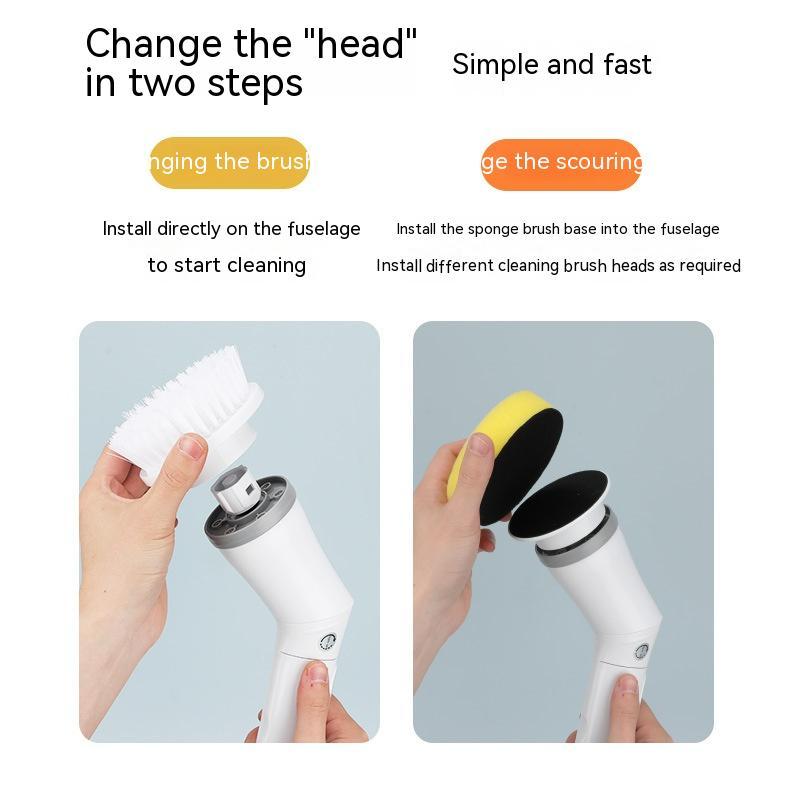 Transform your cleaning routine with this versatile, easy-to-use electric scrubber that brings professional-level cleanliness to your home