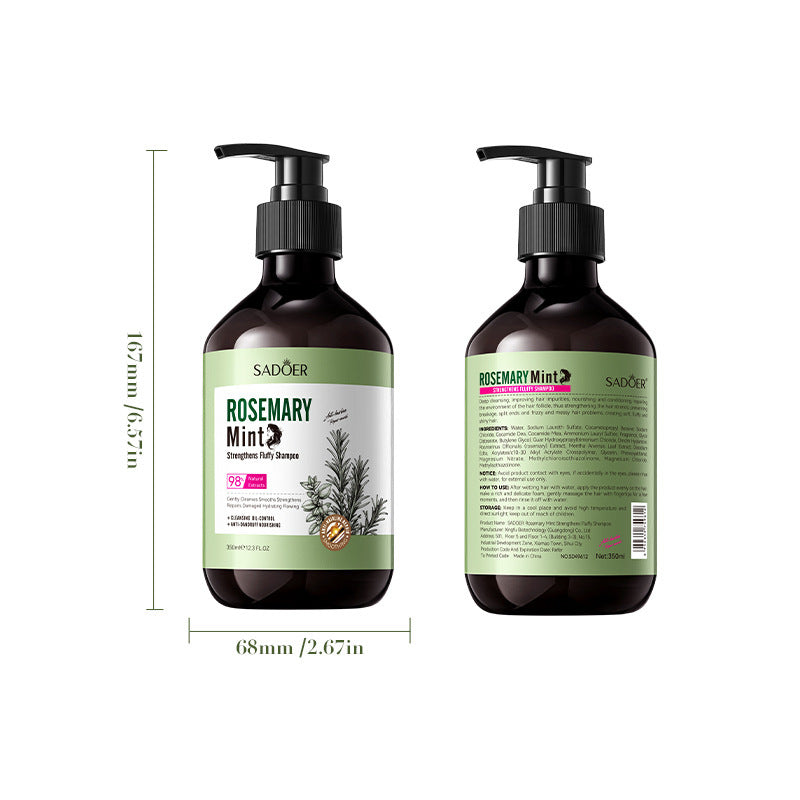 Mint Rosemary Fluffy Shampoo Tough