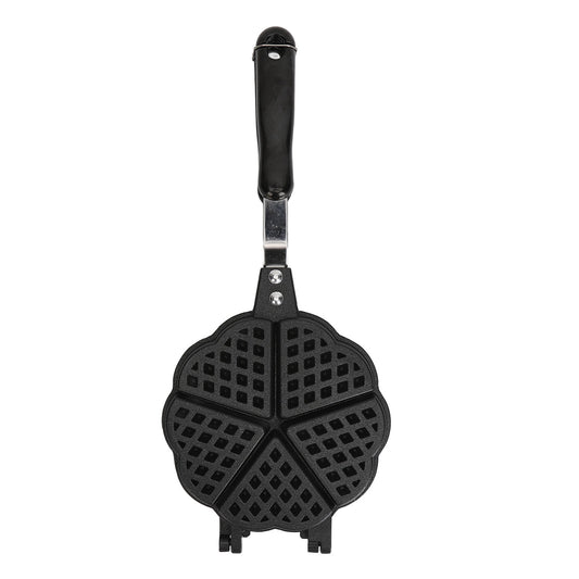 5.9in Mini Waffle Maker Pan – Stovetop Aluminum Skillet for Waffles, Sandwiches & Toast | Portable & Easy to Clean | Infinity Bazaar