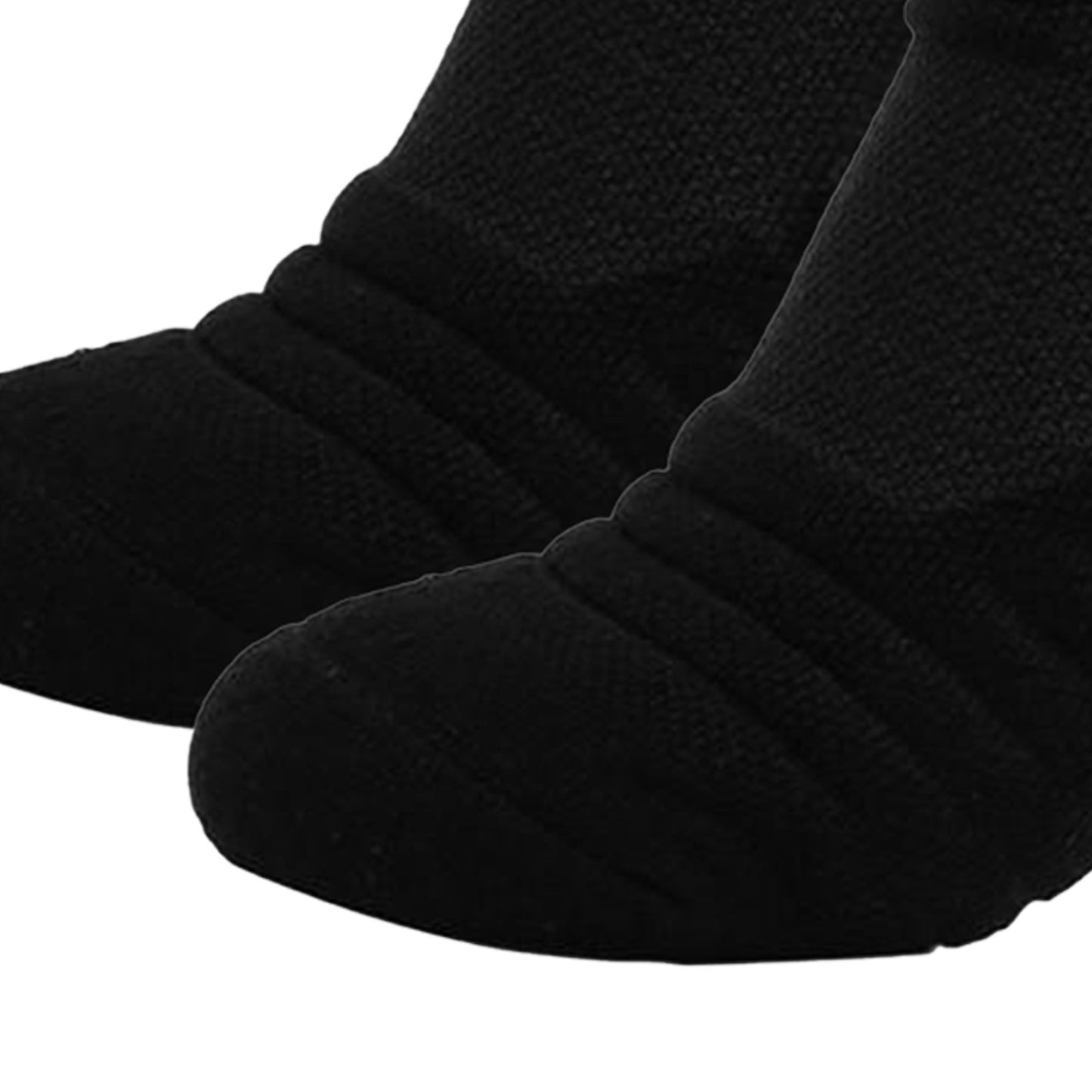 3 Pairs Men's Sports Running Socks – Black Moisture-Wick Everyday Use | Infinity Bazaar
