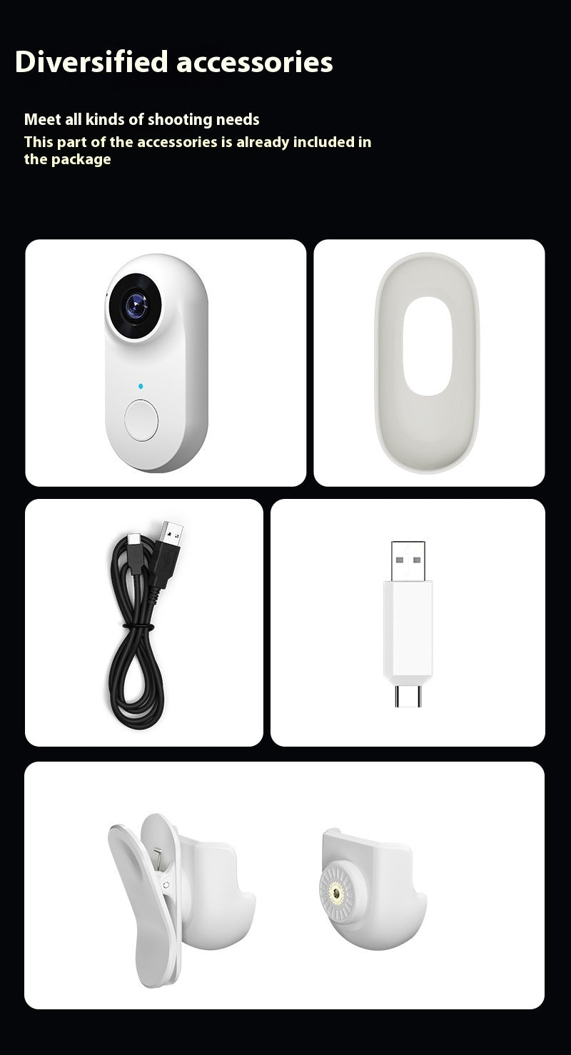 HD Pet Thumb Camera – Outdoor Sports &amp; Magnetic Mini Camera for Pets