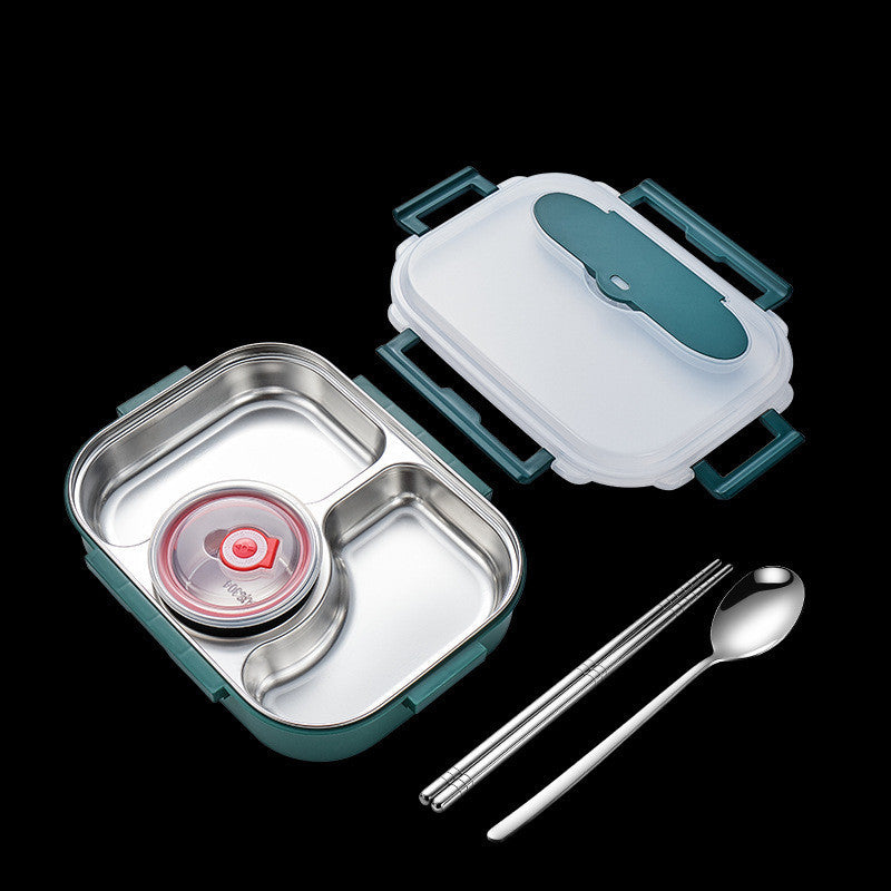 Stainless Steel Lunch Box Portable For Students
