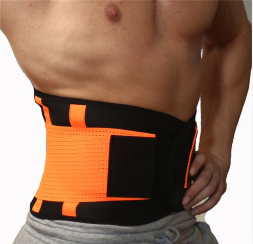Waist Trimmer Belt & Body Shaper - Abdominal Trainer Weight Loss Fat Burning Straps