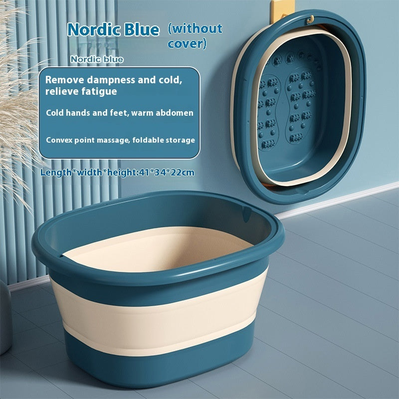 Foldable Household Portable Foot Bucket