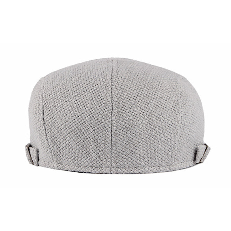 Breathable Cotton And Linen Retro Beret