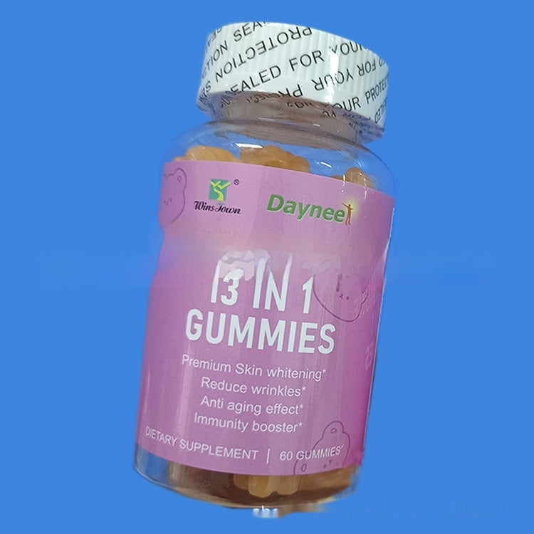 Herbal Health Gummies for Skin Beauty Vitality and Mental Clarity