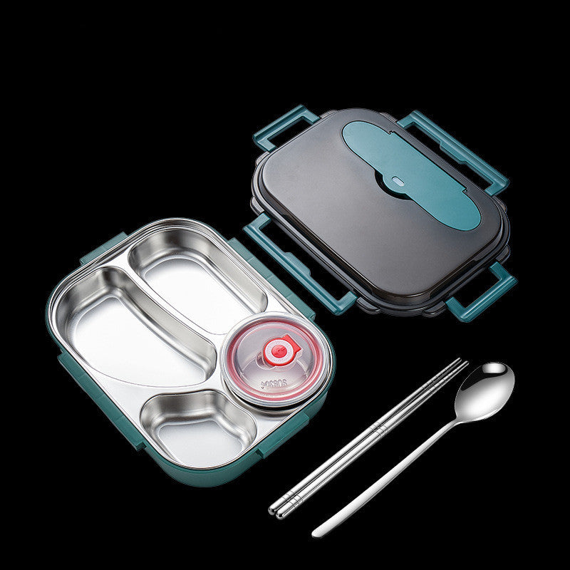 Stainless Steel Lunch Box Portable For Students