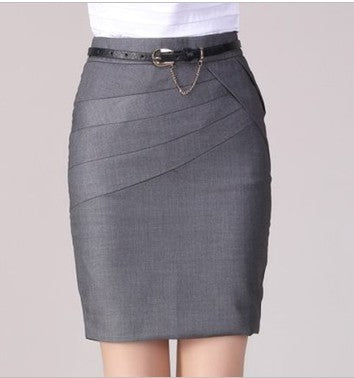 Slim Fit Sheath Slimming Skirt