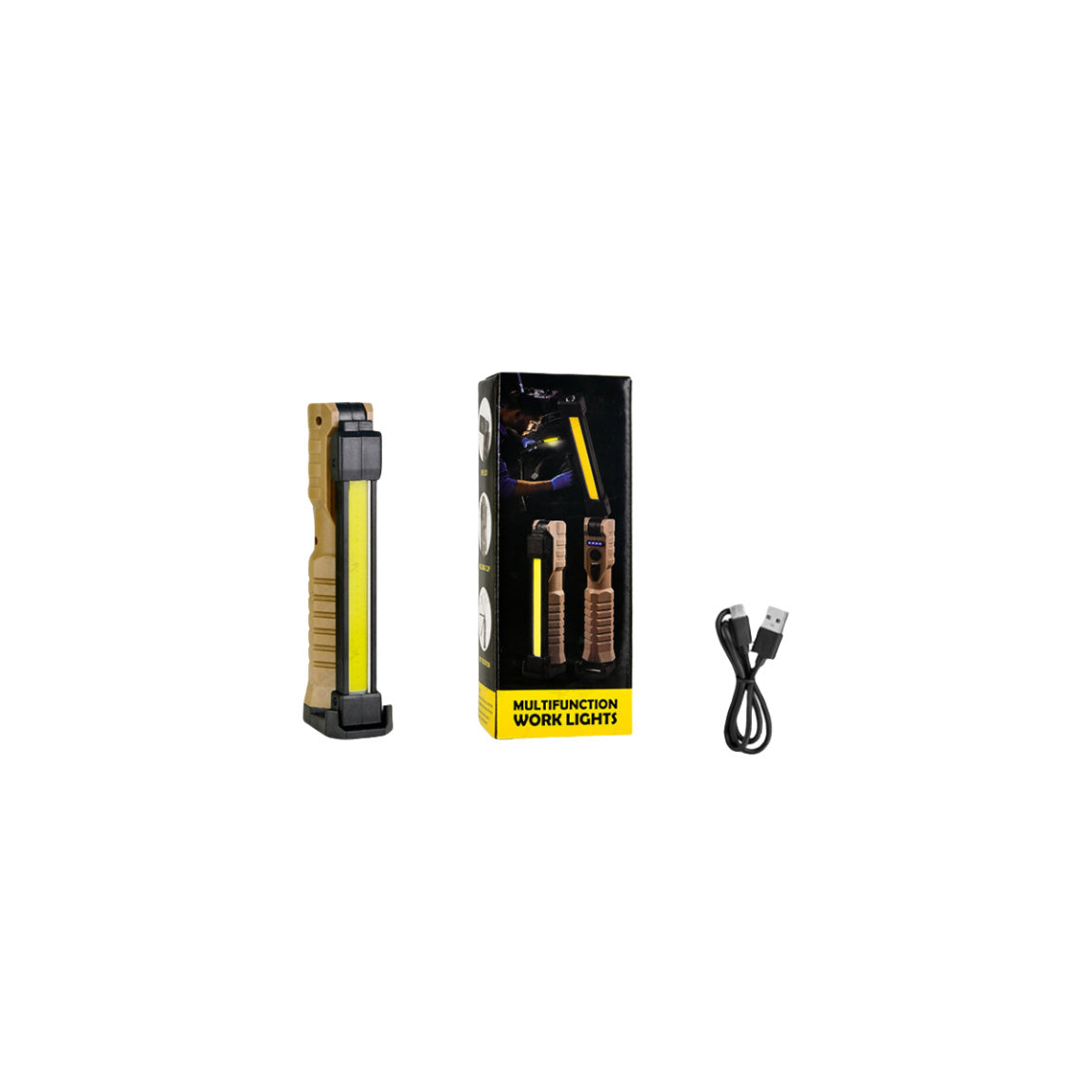 USB Multifunctional COB Magnet Auto Repair Work Light