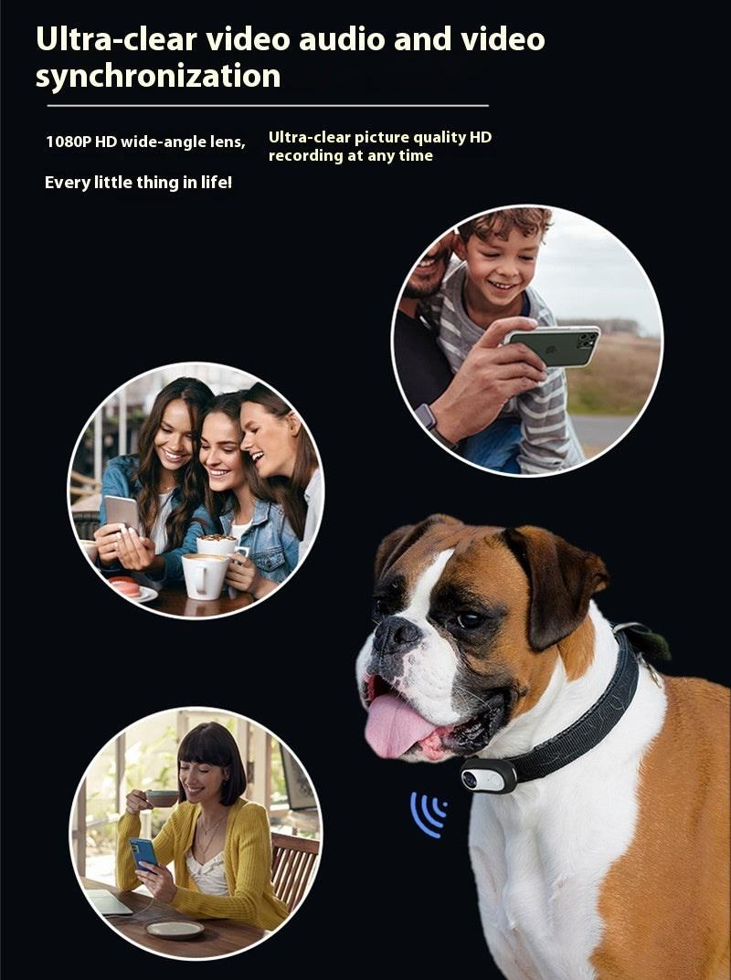 HD Pet Thumb Camera – Outdoor Sports &amp; Magnetic Mini Camera for Pets