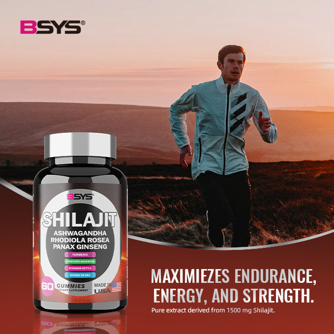 8-in-1 Shilajit Gummies – 60 Count Natural Energy & Vitality Support Supplement | Infinity Bazaar