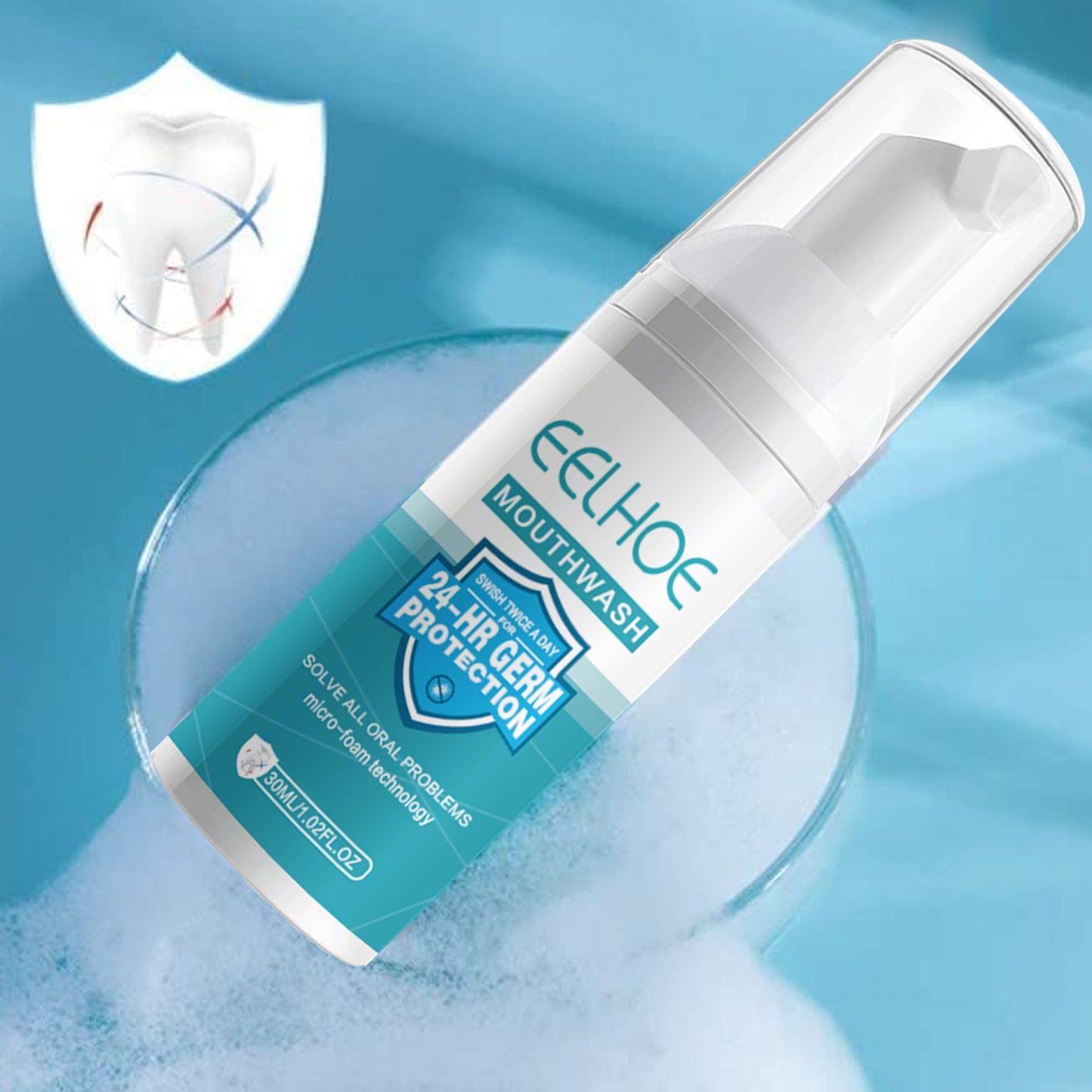 Press-type Cleaning Teeth Smoke Stains Tartar Anticavity Fresh Breath