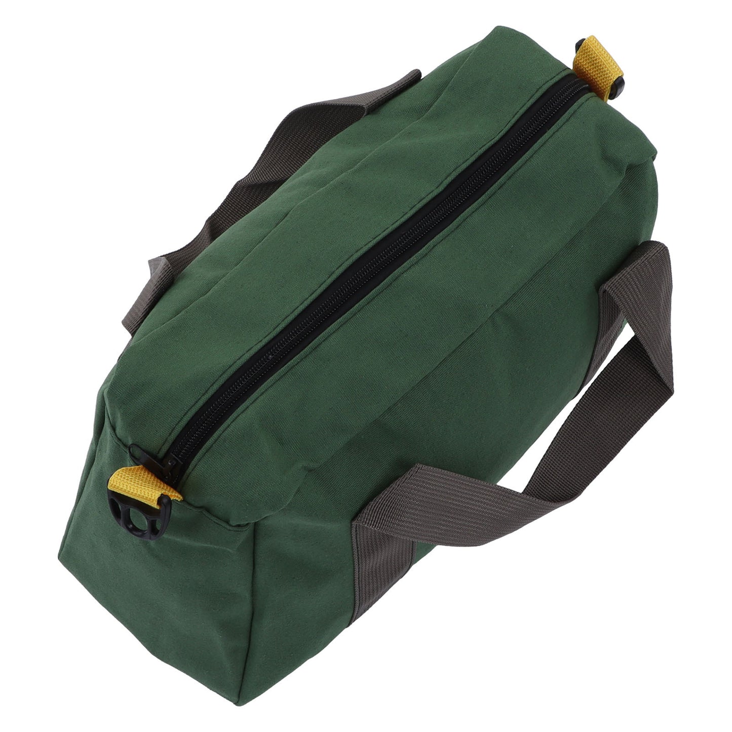 Wide Mouth Tool Bag Portable Canvas Waterproof High Capacity Storage Handbag for Technicians 41cm/16in