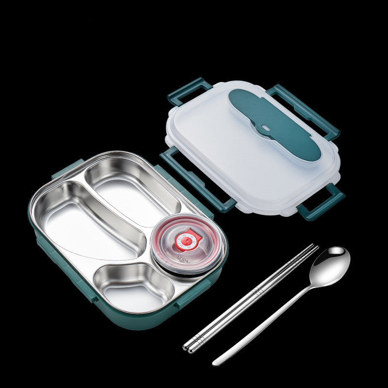 Stainless Steel Lunch Box Portable For Students