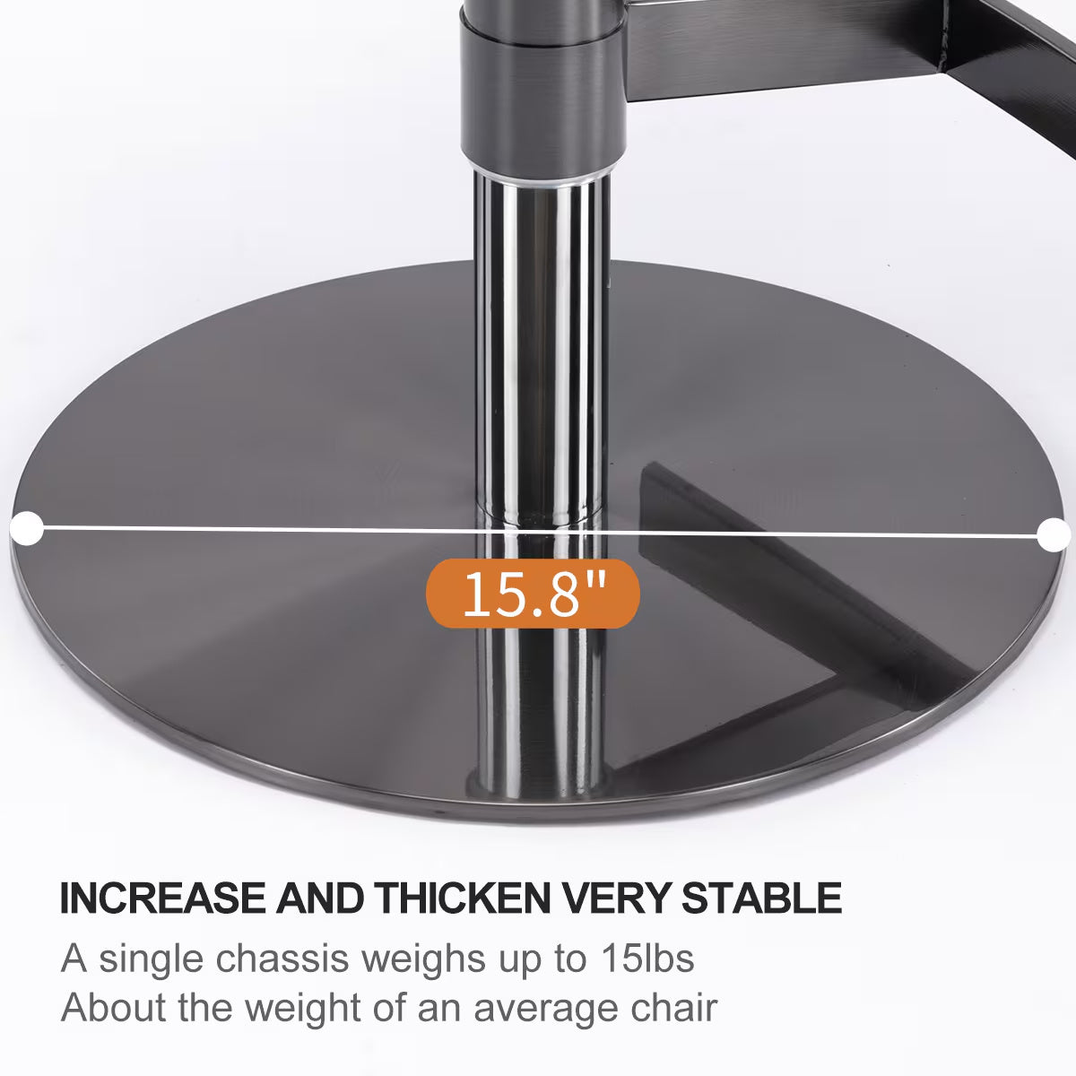 Metallic Leather Bar Stool