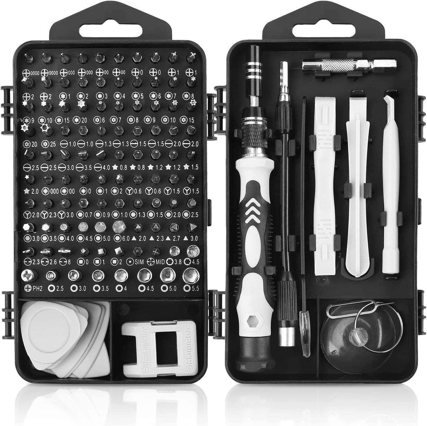 117-in-1 Precision Screwdriver Set – Magnetic Repair Toolkit with CRV Bits & Storage Box for Electronics, Phones, Laptops, and Home Appliances