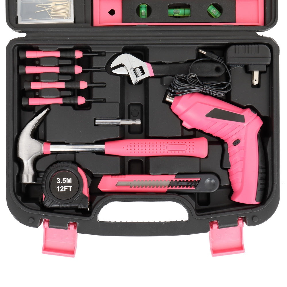 149-Piece Iron Household Tool Set – Chrome Vanadium Repair Kit with Cordless Screwdriver & Heavy-Duty Case | Infinity Bazaar