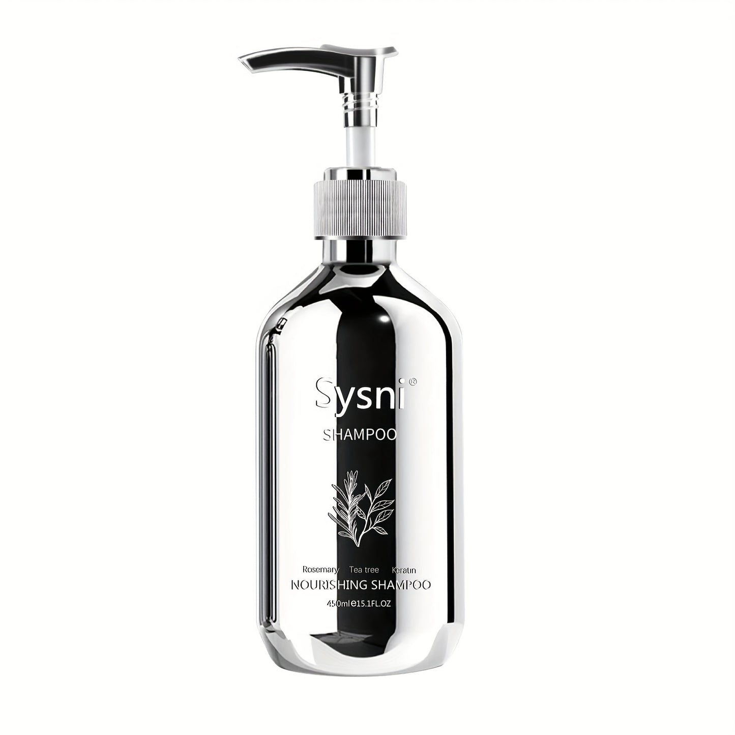 Sysni Organic Rosemary Shampoo And Tea Tree Special Shampoo, Keratin NourIshing Shampoo ,Promote Hair Growth, Strengthening Shampoo, Prevent Hair Loss Cleansing Shampoo,Deep Cleans, Refreshes Scalp, F