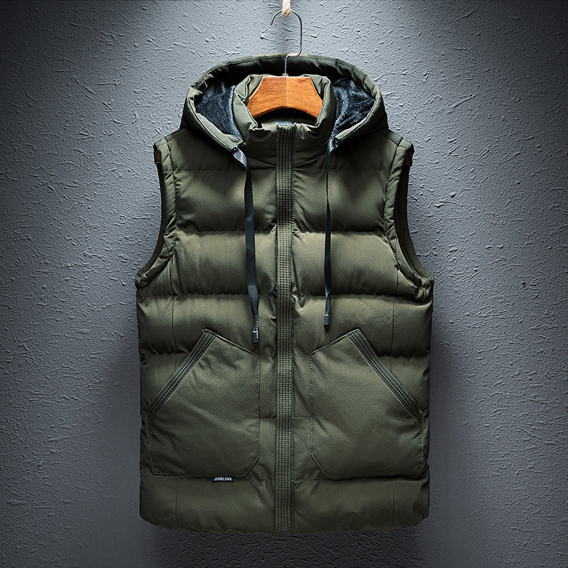 Fashion Cardigan Men's Vest Trend Jacket