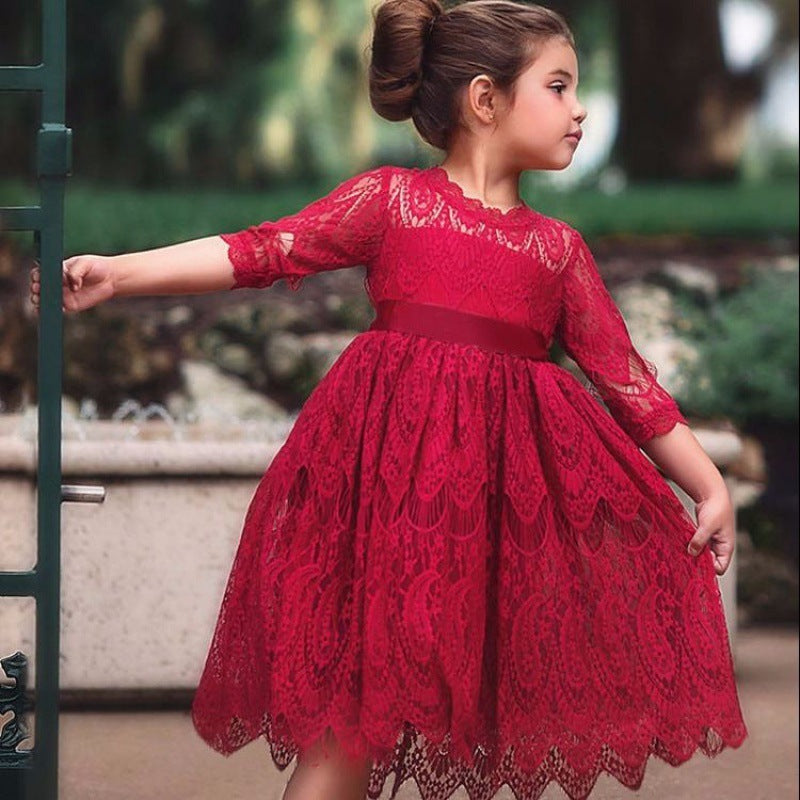 Girls spring and summer dress